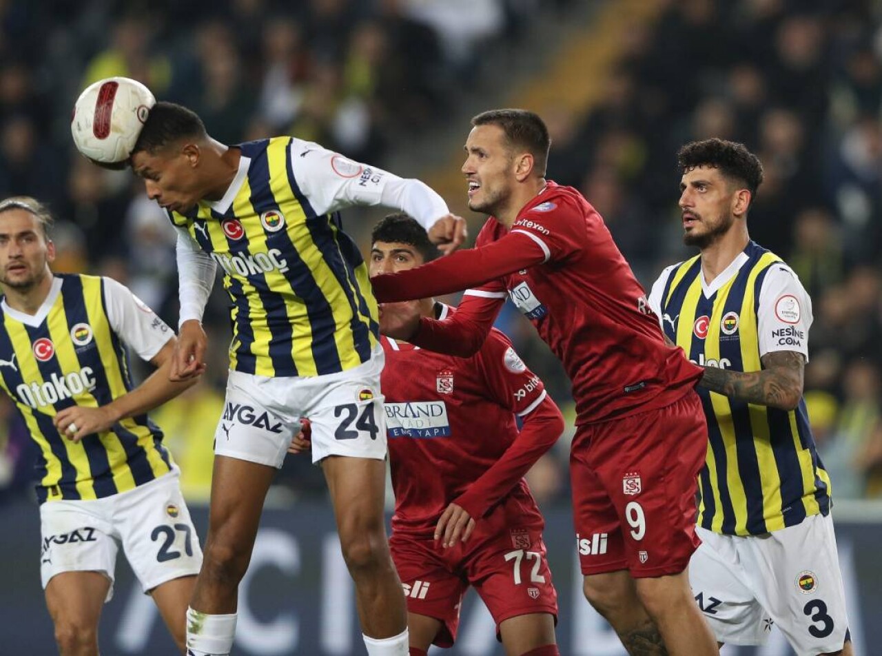 Fenerbahçe - Sivasspor maçından en özel fotoğraflar 10